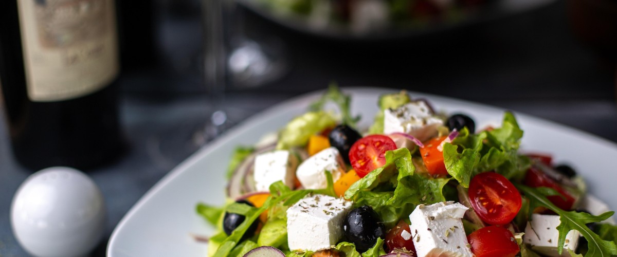 LES RECETTES DE FRANCIS : Salade Grecque (4 personnes)