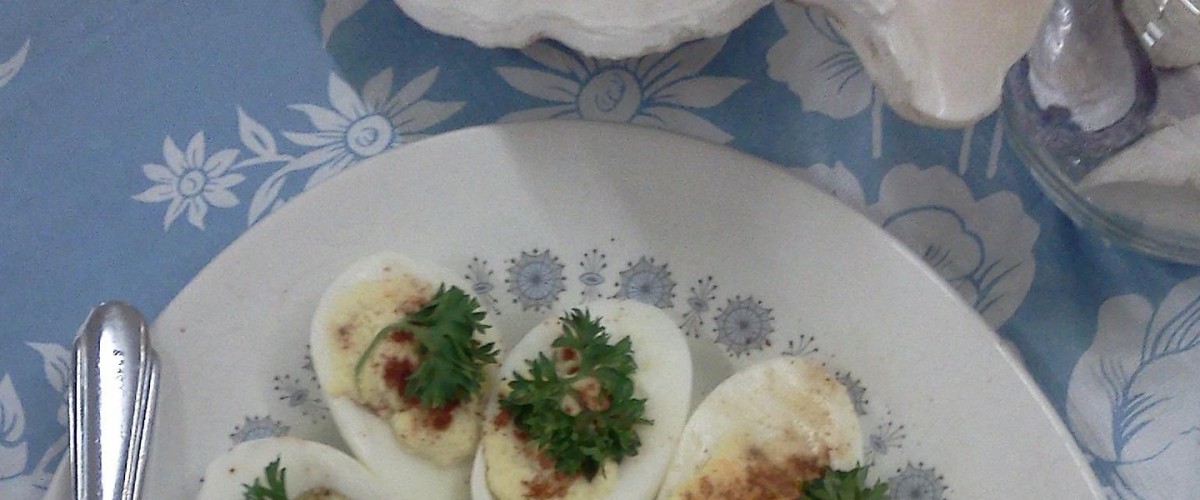 LES RECETTES DE FRANCIS : Œufs Farcis Chimay (4 personnes)