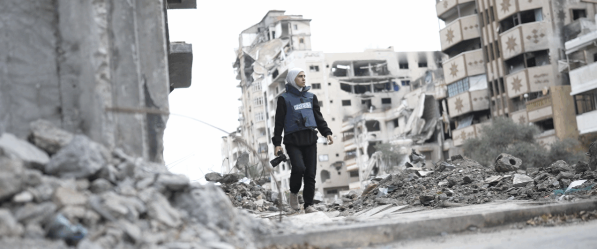 GRENOBLE : Une exposition pour donner la parole aux journalistes de Gaza