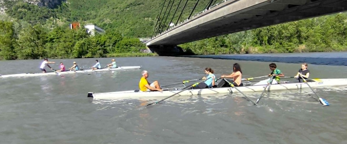 GRENOBLE : le Club Aviron Grenoblois ouvre sa saison estivale sur une belle dynamique