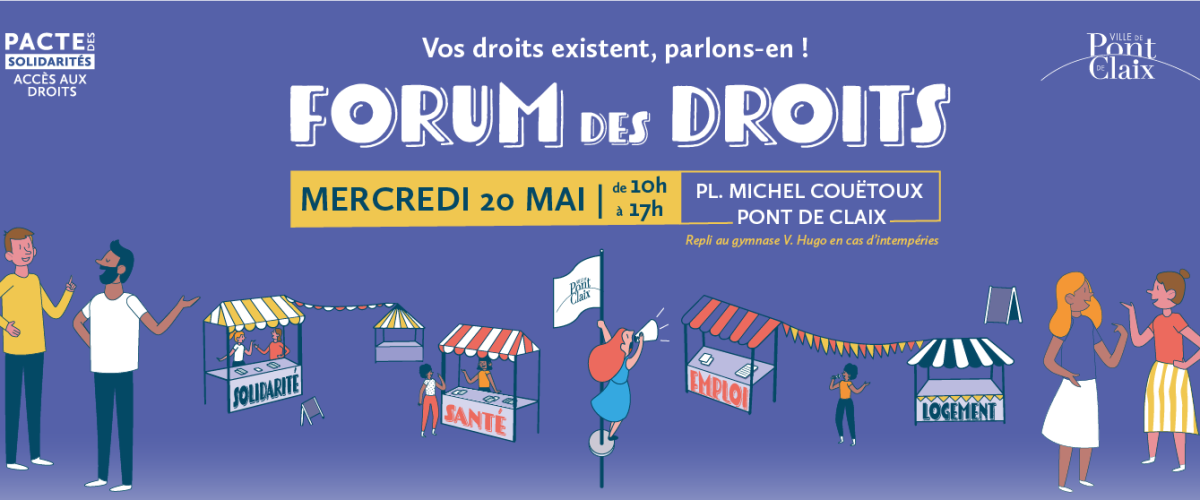 PONT-DE-CLAIX : un forum pour mieux informer les habitants sur leurs droits et leurs démarches