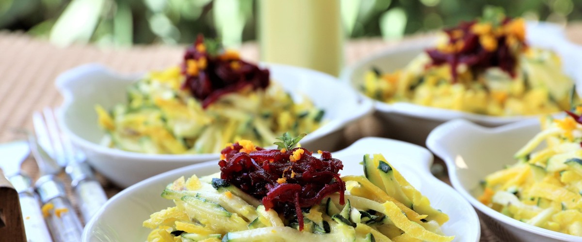 LES RECETTES DE FRANCIS: Salade de Courgettes (4 personnes)