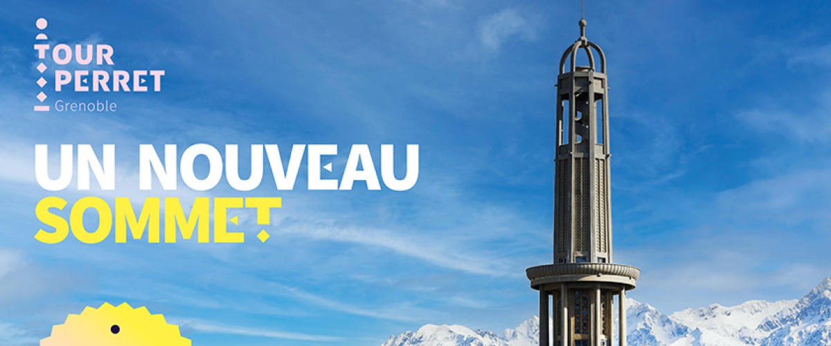 GRENOBLE : un bouquet de fleurs annoncera la fin du chantier de la Tour Perret