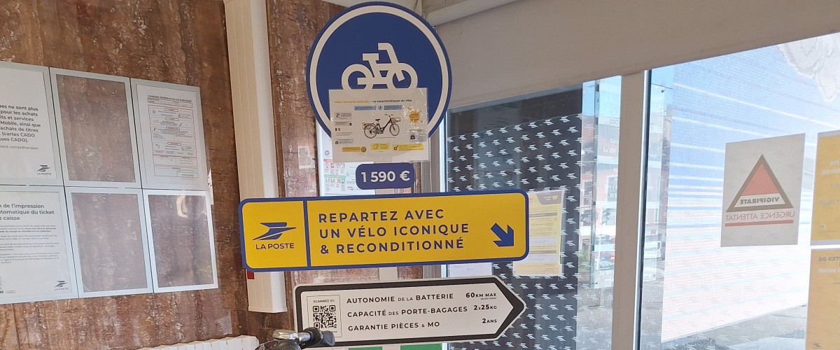 ISÈRE : La Poste met en vente ses vélos de facteurs reconditionnés