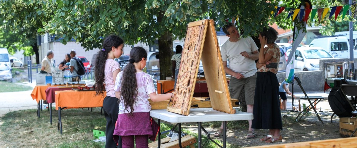 GRENOBLE : Un square plus vert et plus convivial inauguré dans le quartier Léon-Jouhaux