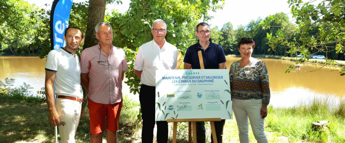 ISÈRE : Le Département renforce la protection des étangs du Dauphiné