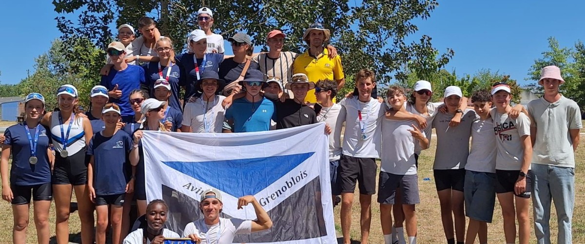 GRENOBLE : L'Aviron Grenoblois brille aux Championnats de France jeunes