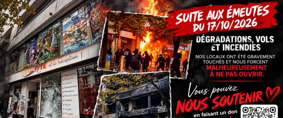 GRENOBLE : Après l’incendie de Fêt’à fête, un élan de solidarité pour aider un commerce familial à se relever