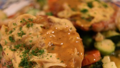 LES RECETTES DE FRANCIS: Longe de Porc – Moutarde – Bière – Sauge (+6 personnes)