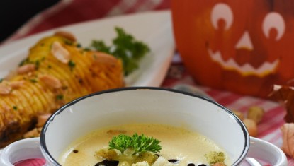 LES RECETTES DE FRANCIS : Soupe Crémeuse aux Champignons de Paris (4 personnes)