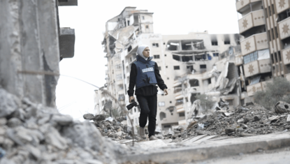 GRENOBLE : Une exposition pour donner la parole aux journalistes de Gaza