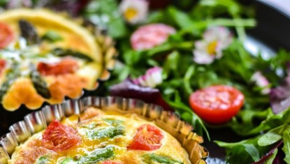 LES RECETTES DE FRANCIS : Tarte Aux Asperges + Crabes (6 personnes)