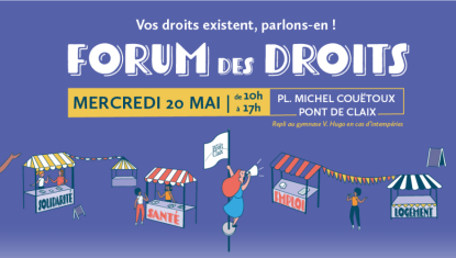 PONT-DE-CLAIX : un forum pour mieux informer les habitants sur leurs droits et leurs démarches
