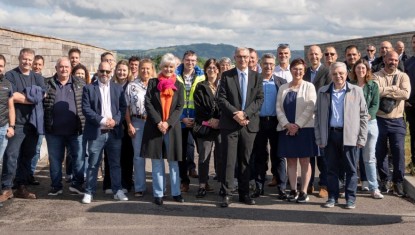 ISÈRE : Des aménagements inaugurés sur la RD519 pour renforcer la sécurité entre Le Rival et Marcilloles