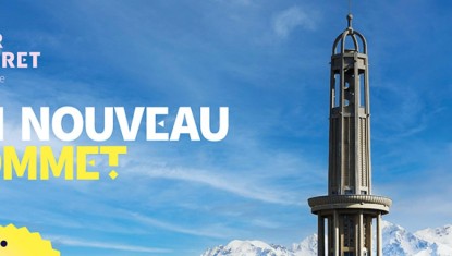 GRENOBLE : un bouquet de fleurs annoncera la fin du chantier de la Tour Perret