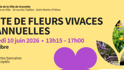 GRENOBLE : Le Centre horticole ouvre ses portes pour une vente de plantes