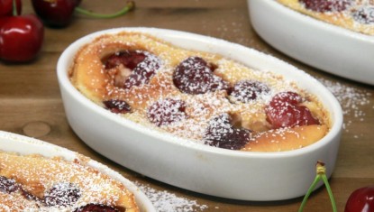 LES RECETTES DE FRANCIS : Clafoutis aux Cerises (6 personnes)