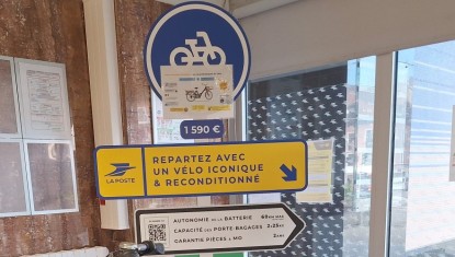 ISÈRE : La Poste met en vente ses vélos de facteurs reconditionnés