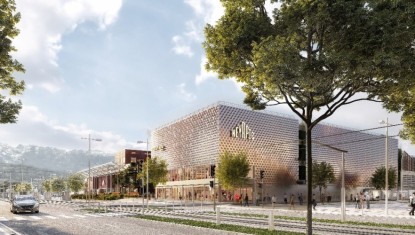 SAINT-MARTIN-D'HÈRES : Le futur cinéma de Neyrpic dévoile sa façade
