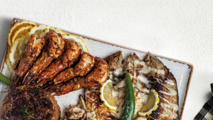 LES RECETTES DE FRANCIS : Rougets grillés - Pommes de Terre Provençales (4 personnes)
