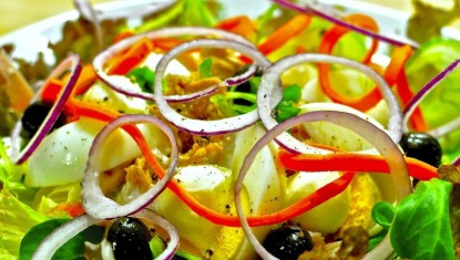 LES RECETTES DE FRANCIS : Salade de Fin D’été (4 personnes)