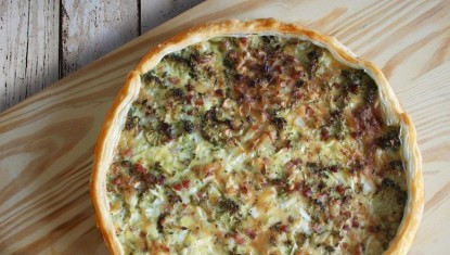 LES RECETTES DE FRANCIS : Quiche Automnale (4 personnes)