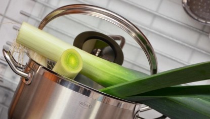 LES RECETTES DE FRANCIS : Noix de Pétoncle – Fondue de Poireaux (4 personnes)