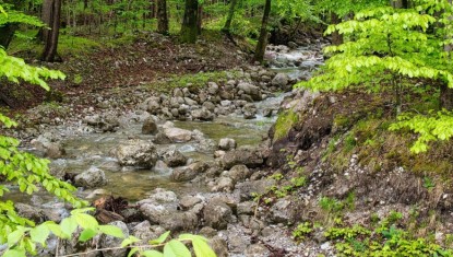 CROLLES-LUMBIN : Cinq seuils du torrent de Montfort renforcés après la crue de 2021