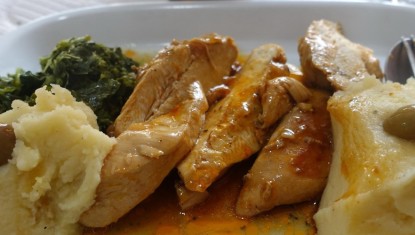 LES RECETTES DE FRANCIS : Sauté de Veau aux Olives (6 personnes)